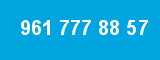 961 777 88 57 961 777 88 57
